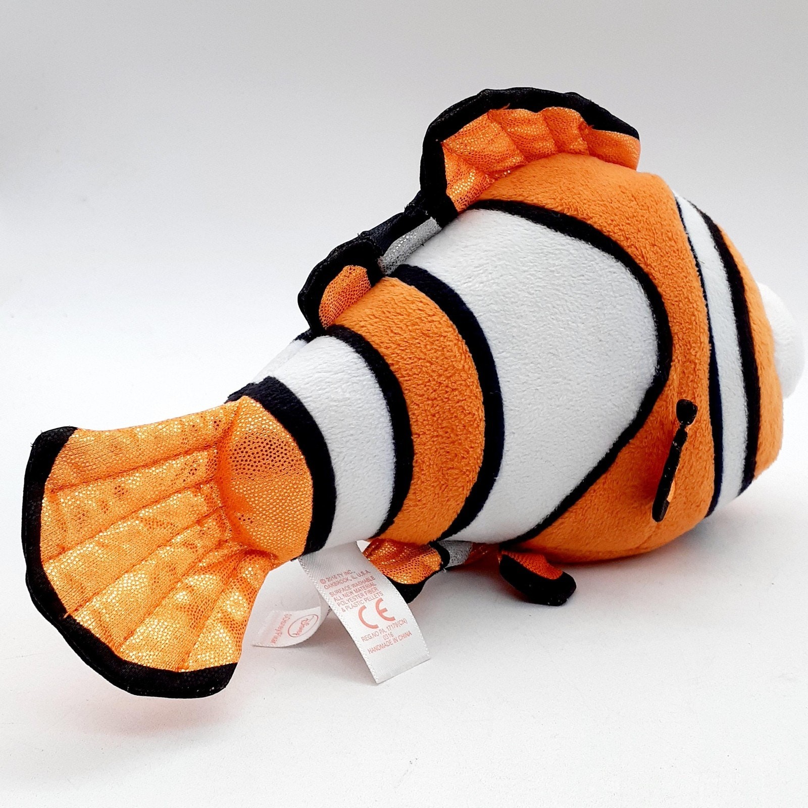 Ty Dumbo Nemo Garfield Plush Stuffed Animal Lot 3 Small Disney Sparkle