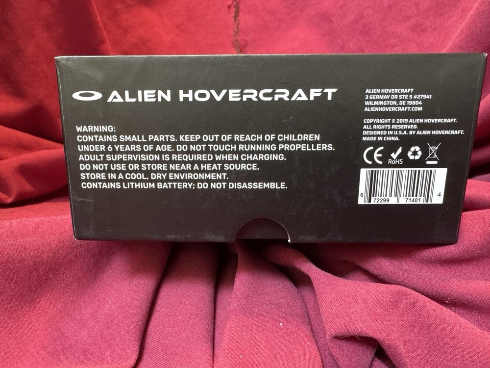 ALIEN HOVERCRAFT - INTERACTIVE DRONE 2019