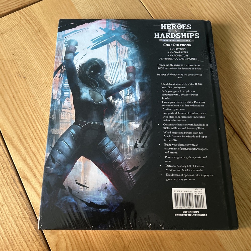 Heroes & Hardships Universal RPG system