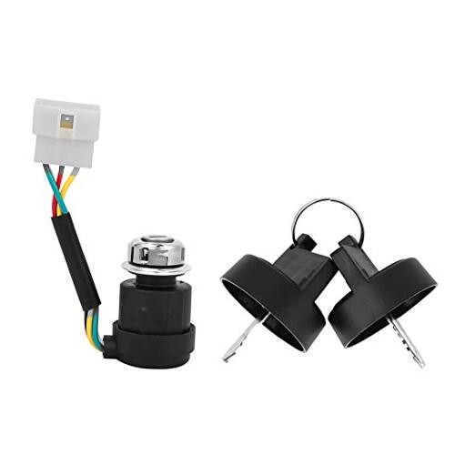 5 Wire Ignition Starter Switch with 2 Keys for 178F/186F Engine Air-Cooled