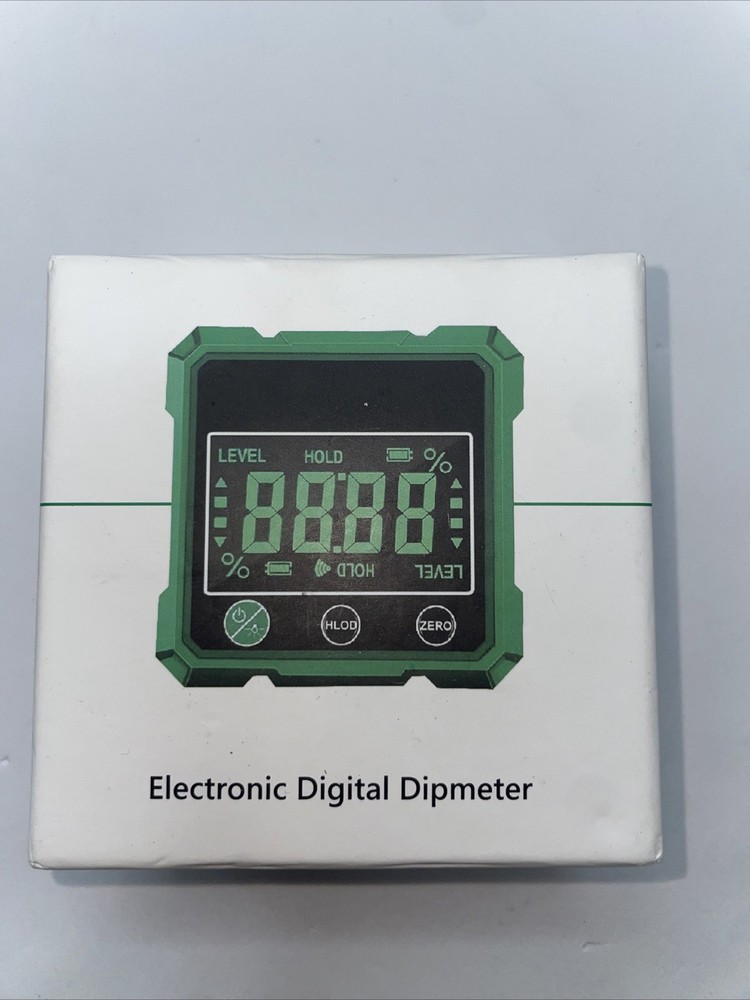 Digital Laser Protractor Inclinometer Square Head Electronic Dipmeter