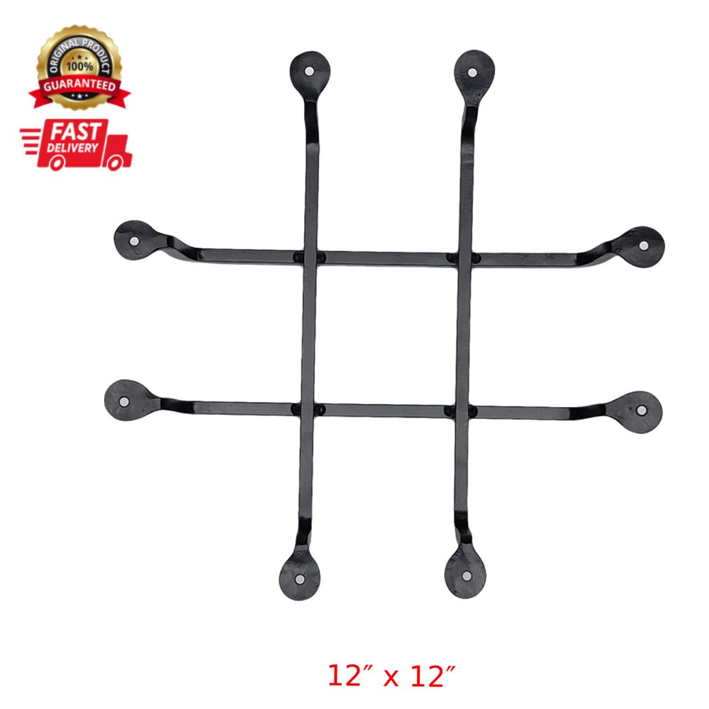 Gate Speakeasy Grille Iron Single Square Design 106