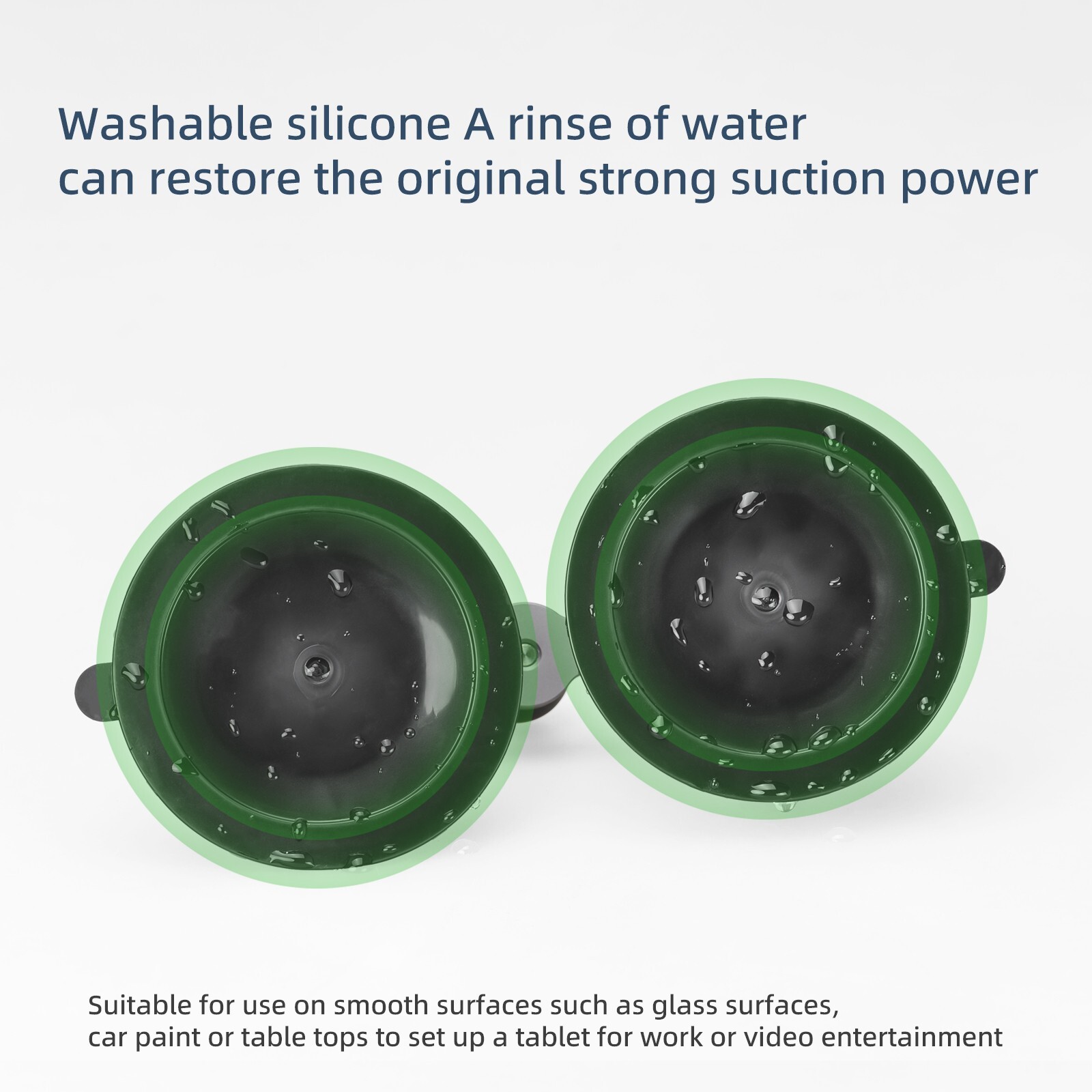 FANAUE Car Tablet Holder Suction Cup Mount for tablet Vehicle Windshields