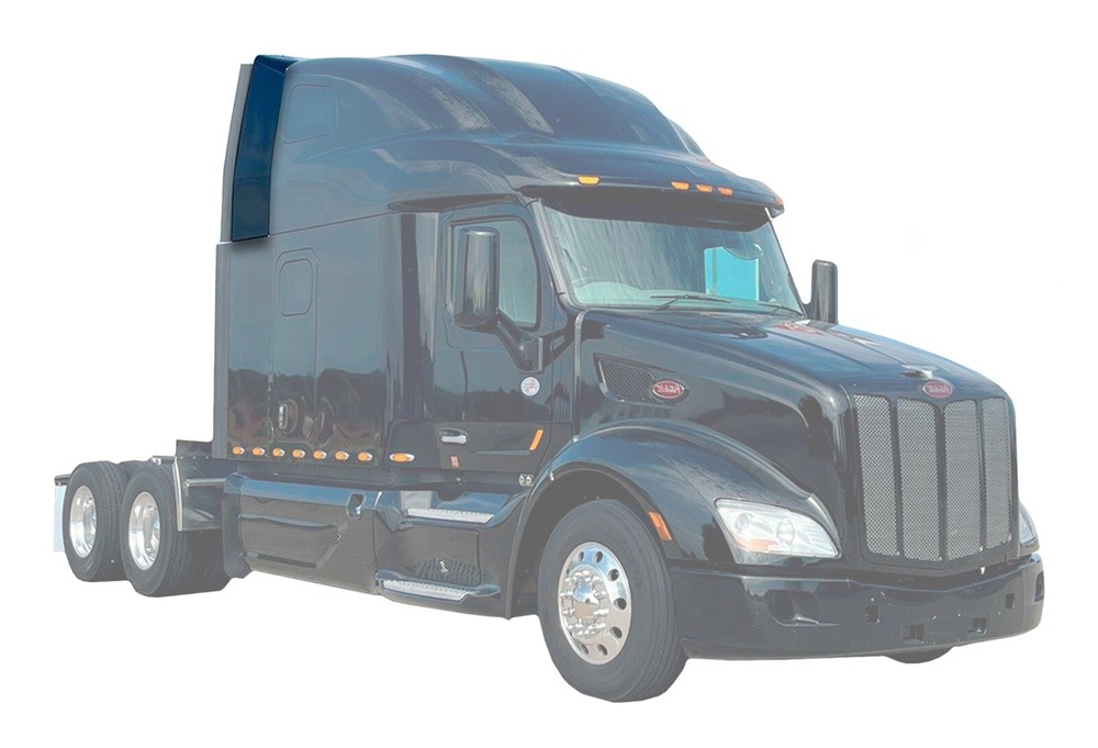 Cab Cabin Upper Side Sleeper Fairing Extender for Peterbilt 579 2013-2021 Right