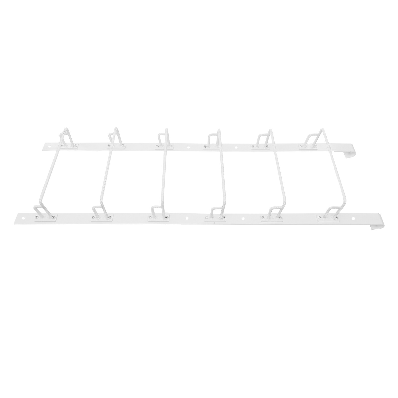 6-Steps Steel Window Well Ladder Egress Ladder Heavy-Duty Window Well Ladder