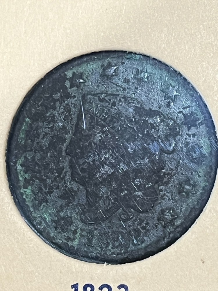1823/2 Large Cent