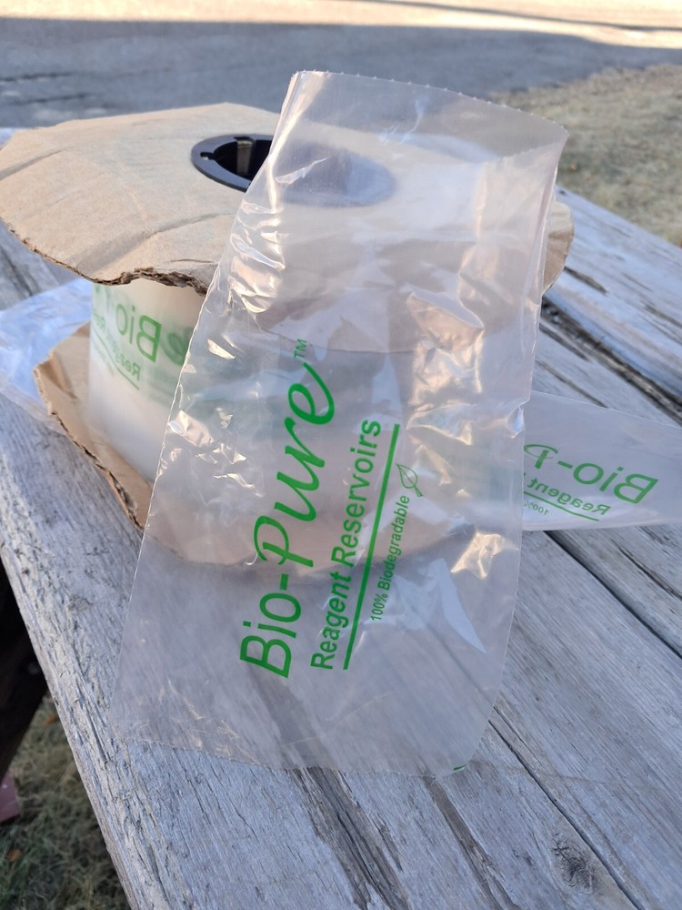 8"x5" Plastic Bags on Rolls 100% Biodegradable