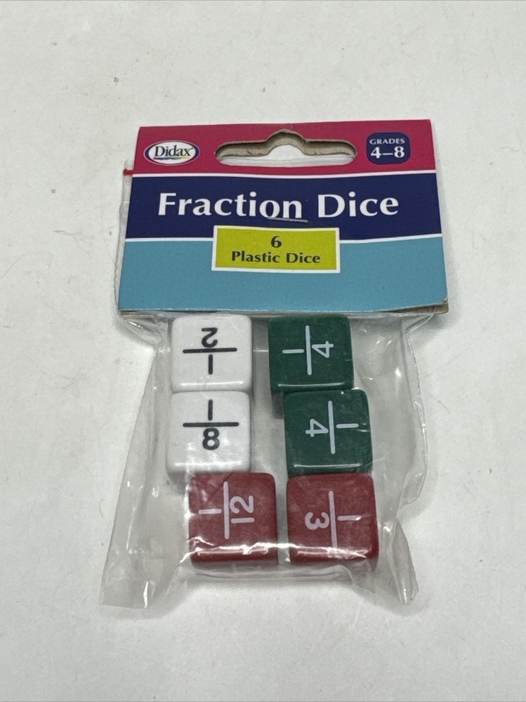Didax Fraction Dice