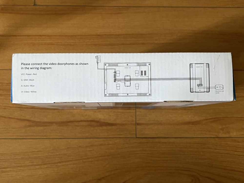 AMOCAM Wired Video Intercom System (Video Doorphone For Villa)