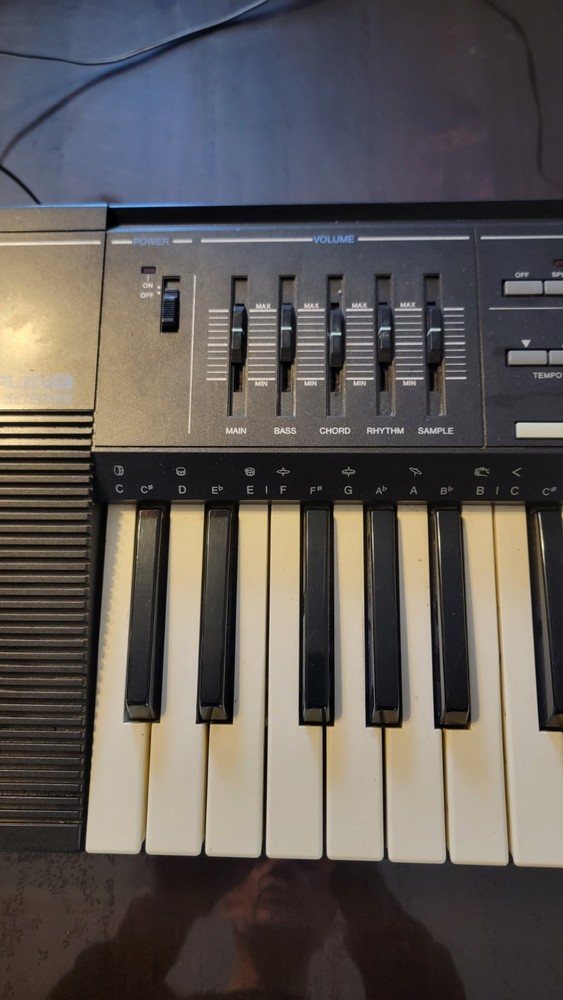 Casio SK-2100 Sampling Keyboard, Vintage Casio Sampling Keyboard