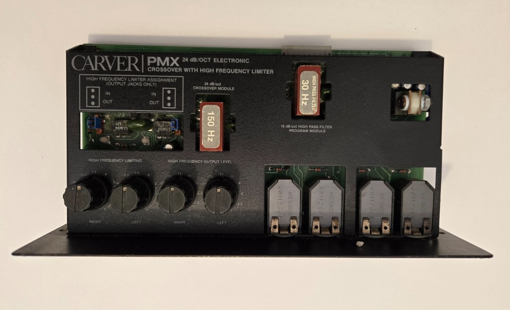 Carver PMX 24db Crossover with High Frequency Limiter
