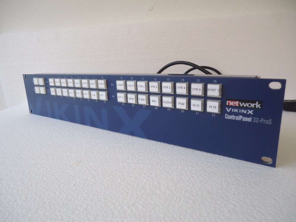 NETWORK VIKINX 2U CONTROL PANEL 32-ProS INCLUDING UNIVERSAL POWER SUPPLY