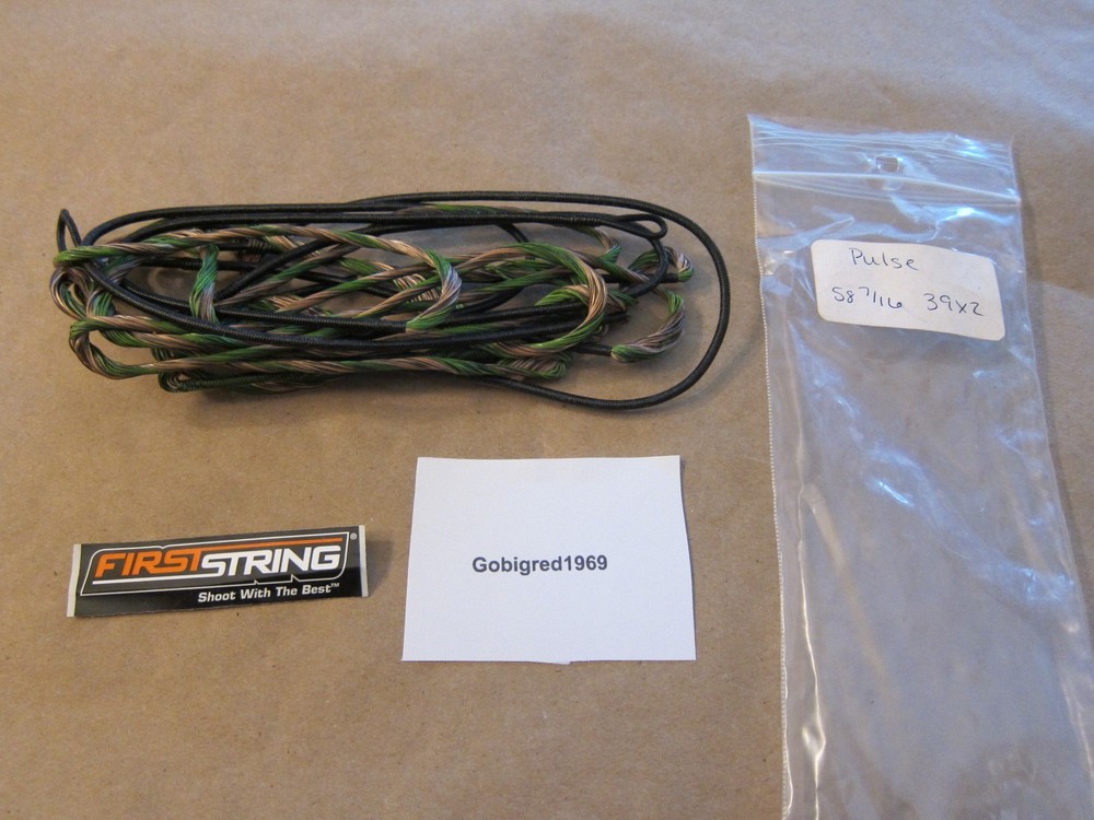 NEW Elite Pulse Compound Bow String & Cable (2) Set First String