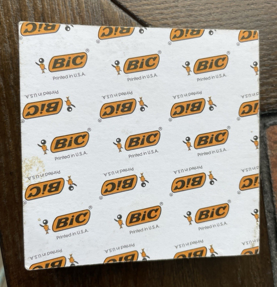 Smith & Wesson Shield EZ9 Post It Notes 3" x 3" BIC Sticky Notes RARE