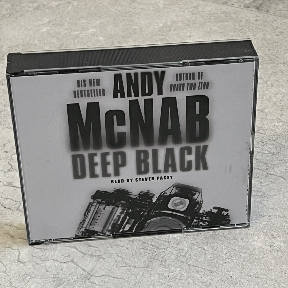 ANDY McNAB | Deep Black | 3xCD Audiobook | Read by Steven Pacey