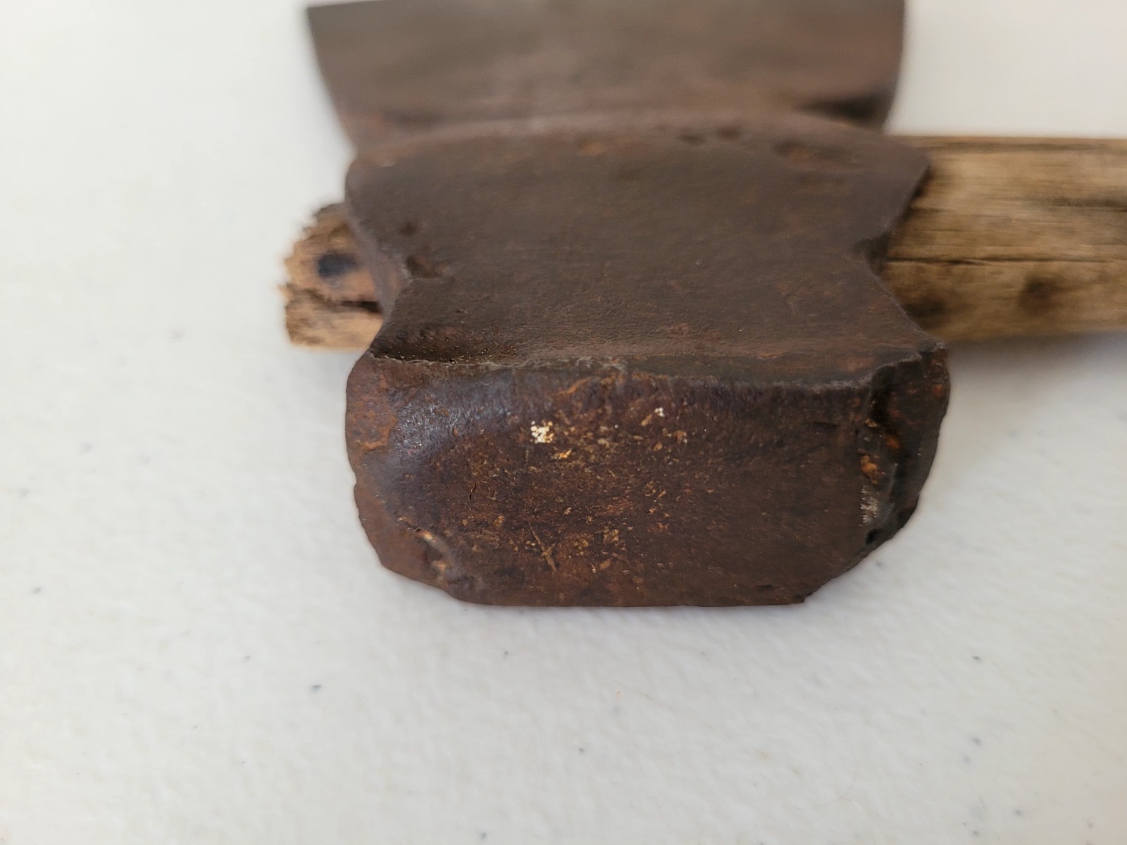 Antique/Vintage? Hewing Axe Hatchet with Wooden Handle