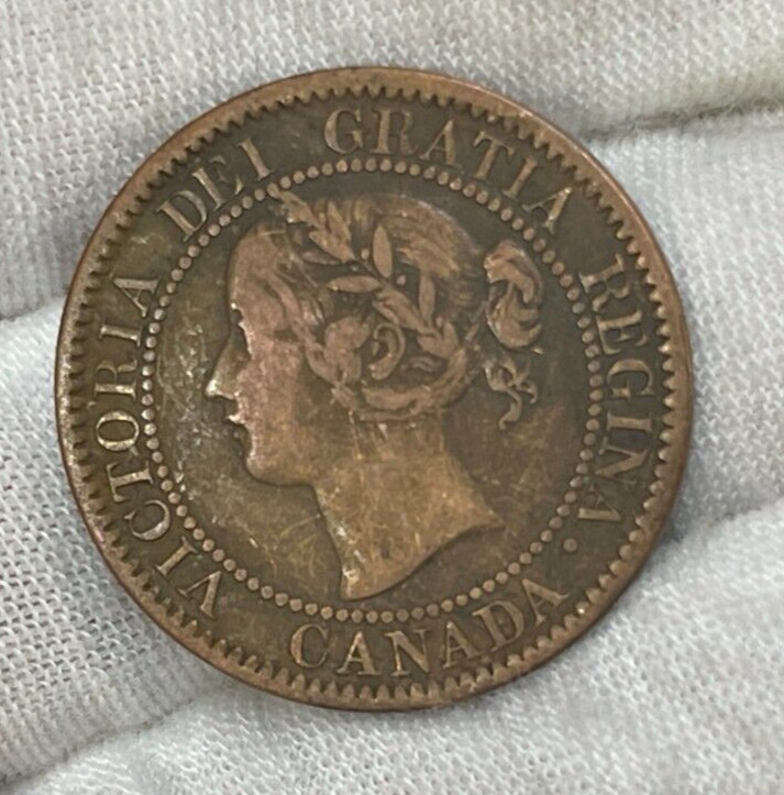 1859 Canada One Cent Coin