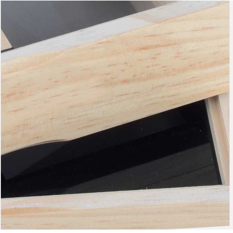 RYOT 4x7” Solid Top Box in natural| Premium Wooden Perfect| Pollen Collection