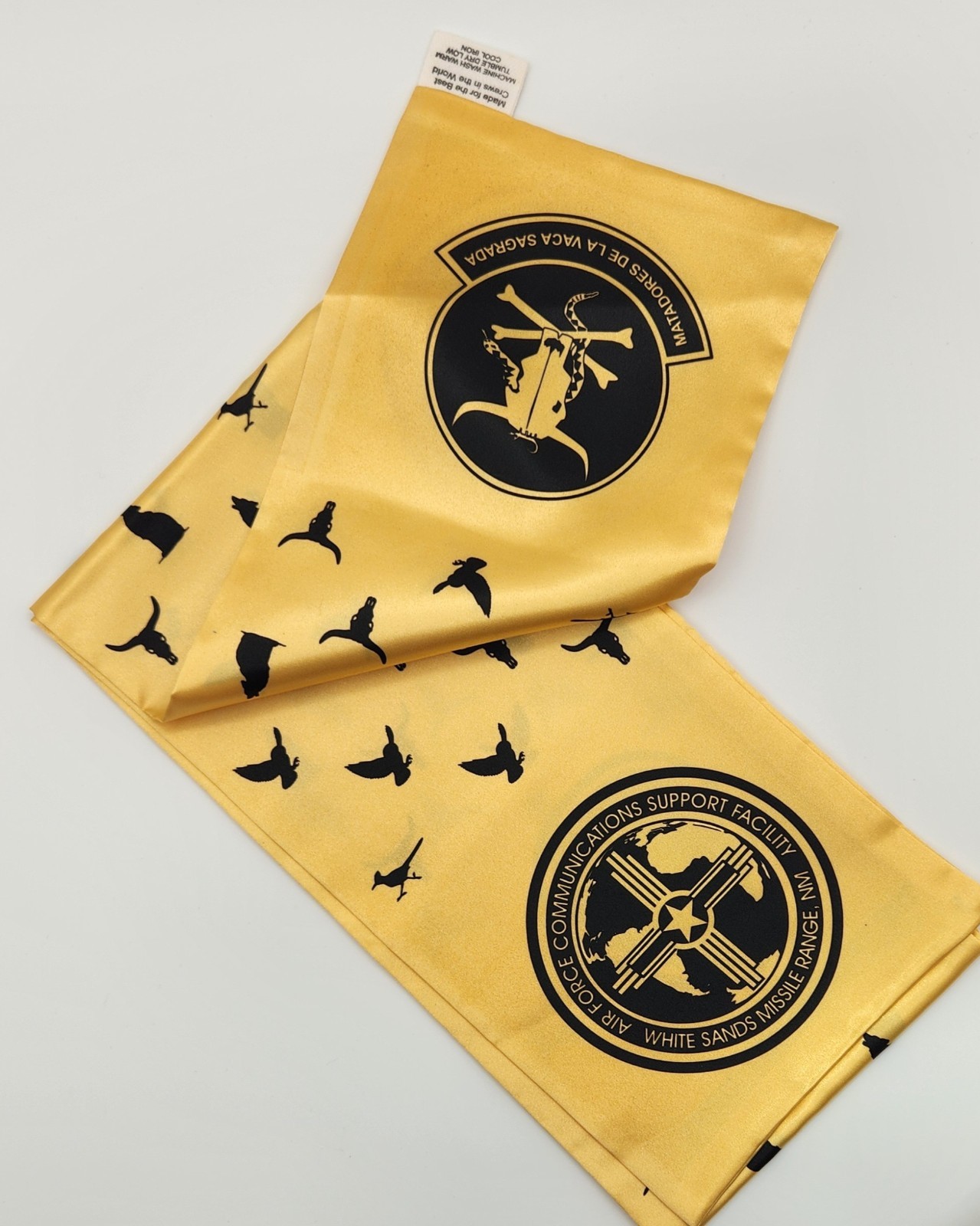 Vintage Military Aviation USAF Rakkel Rama World Flight Scarves Air Force Scarf