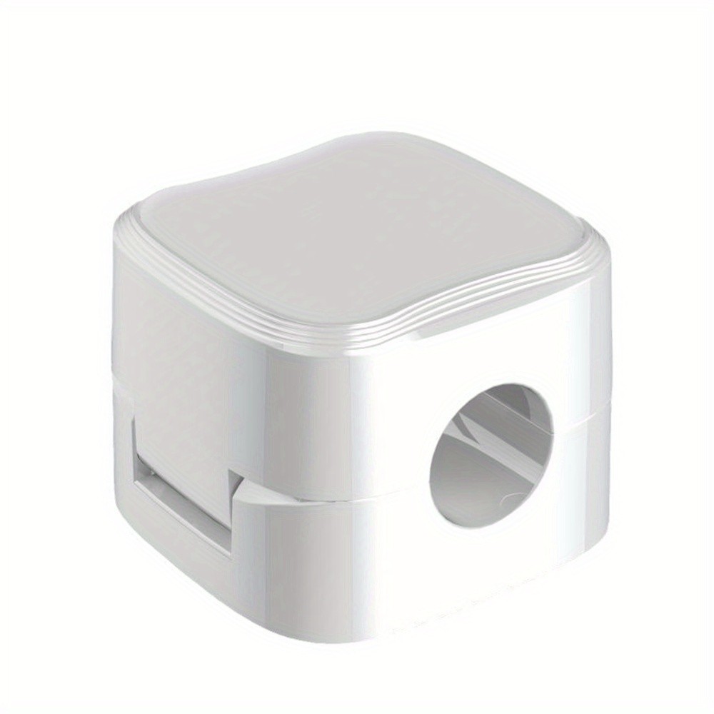 6PCS Magnetic White Self-adhesive Wire Organizer Wire Sorting Data Cable Storage