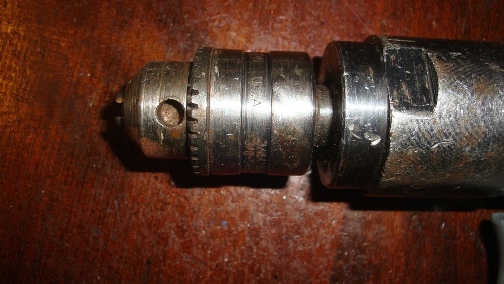 Mac Pneumatic Drill Aircraft Tool 1/4 Jacobs Chuck Reversible.