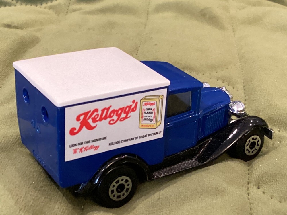 Matchbox Superfast No 38 Model A Ford Van Kellogs Cornflakes VGC Unboxed
