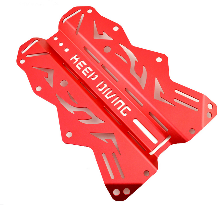 New Scuba Diving Aluminium Backplate BCD Tech Gears 3mm Backplates