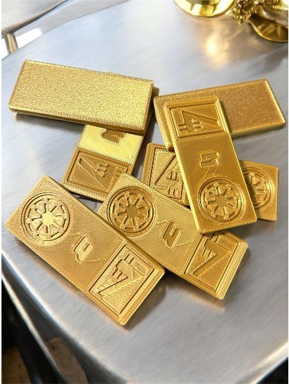 Skeleton Crew Star Wars Credits Cosplay  Republic Coins Sabacc Andor Props