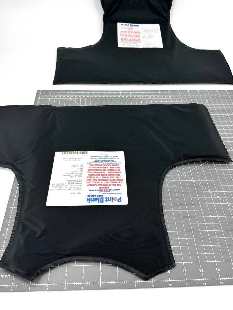 NEW Point Blank Level IIIA BALCS SPEAR Soft Body Armor Inserts SMALL