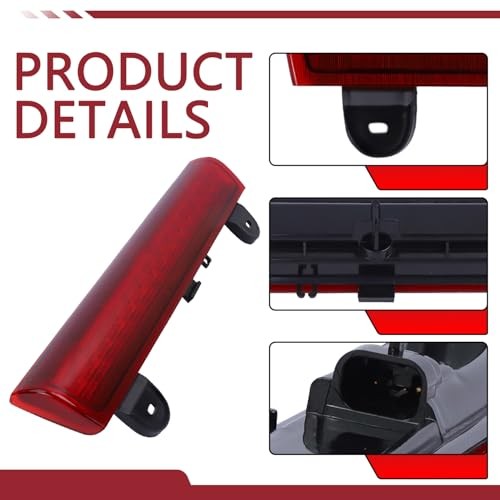 LED 3rd High Mount Brake Light Cargo Light, Compatible with 2000-2006 Chevy