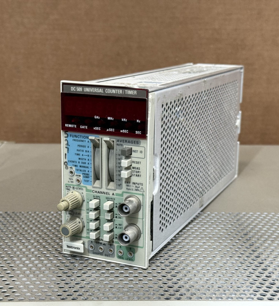 Tektronix DC 509 Universal Counter/Timer