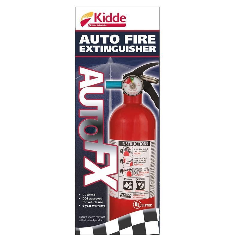 Fire Extinguisher 3.15lb Class B C Easy Read Gauge Rust Resistant Durable Handle