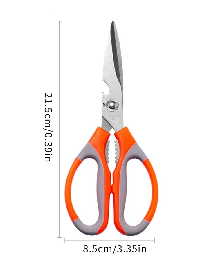 Multifunctional Kitchen Scissors Stainless Steel Shears Multi-Purpose