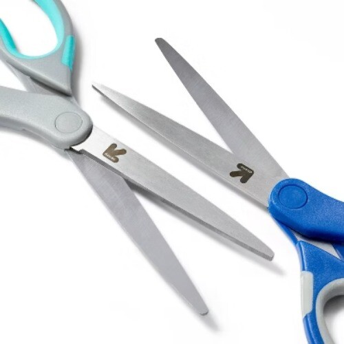 Home and Office Scissors School Student Use, Black, Plastic
