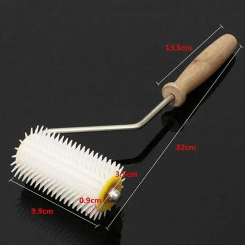 1PC Bee Honey Extracting Uncapping Needle Roller Plastic Beekeeping Comb Tools