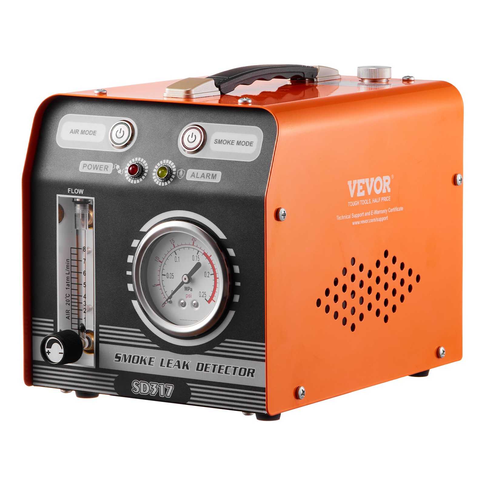 VEVOR Automotive Smoke Machine Leak Detector Vacuum Fuel Leak Detection Tester