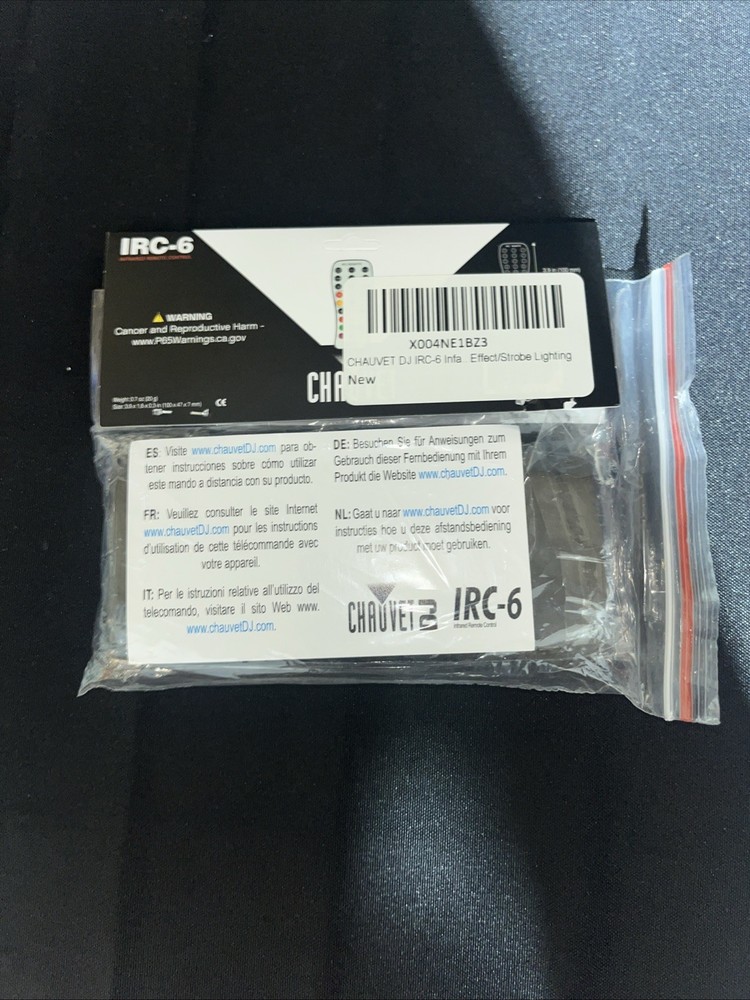 Chauvet DJ IRC-6 Infrared Remote Controller