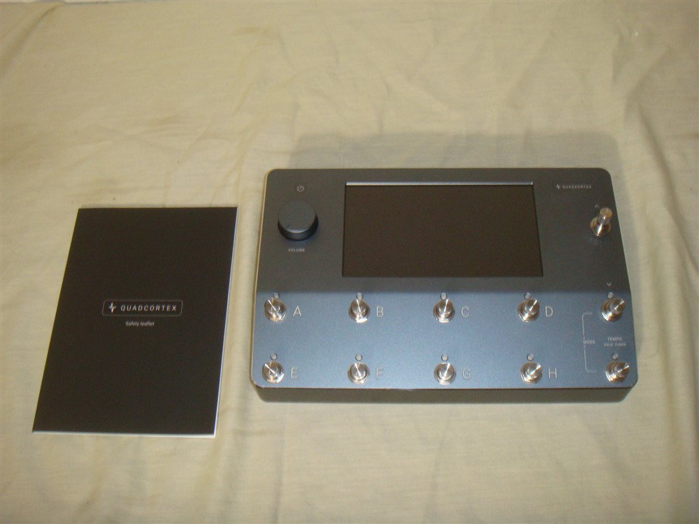 NEURAL DSP QUAD CORTEX DIGITAL AMP MODELING MULTI-EFFECTS FLOORBOARD W LOOPER