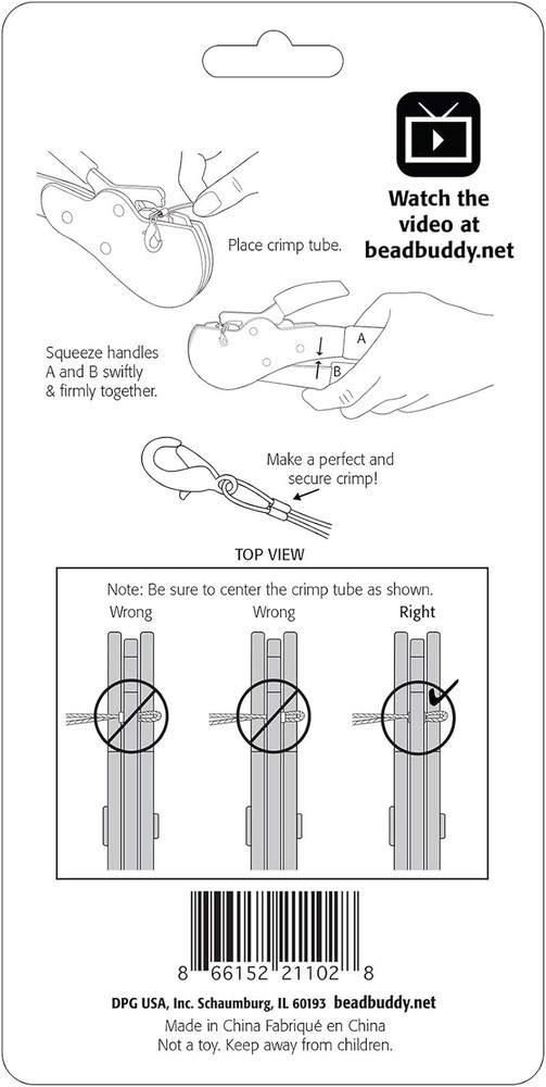 The 1 Step Crimper One Squeeze Crimp Tool
