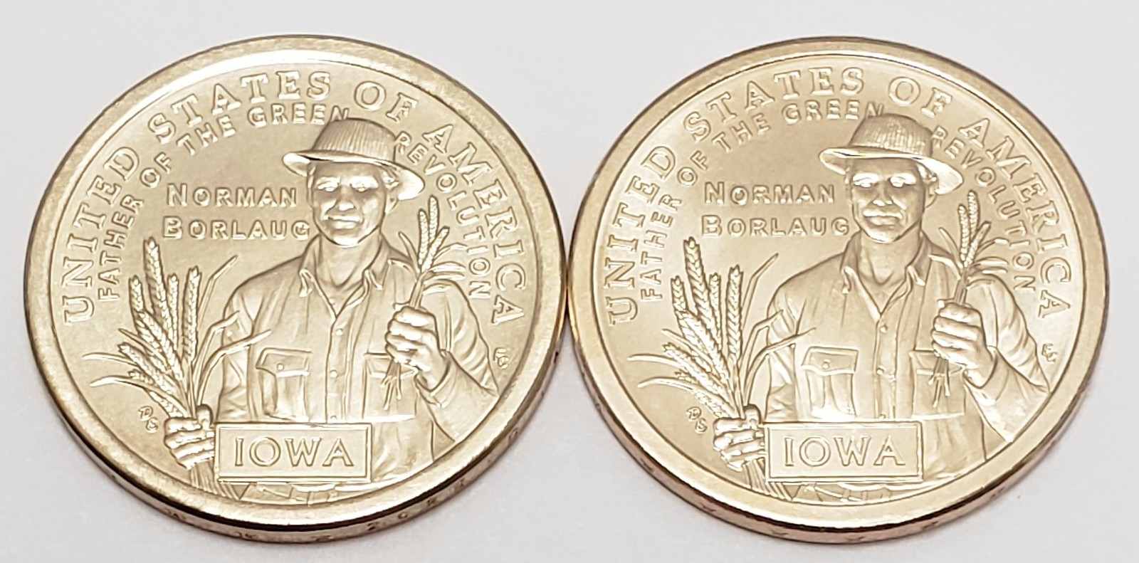 2026 P &D American Innovation Iowa Norman Borlaug   *BU*  **FREE SHIPPING**
