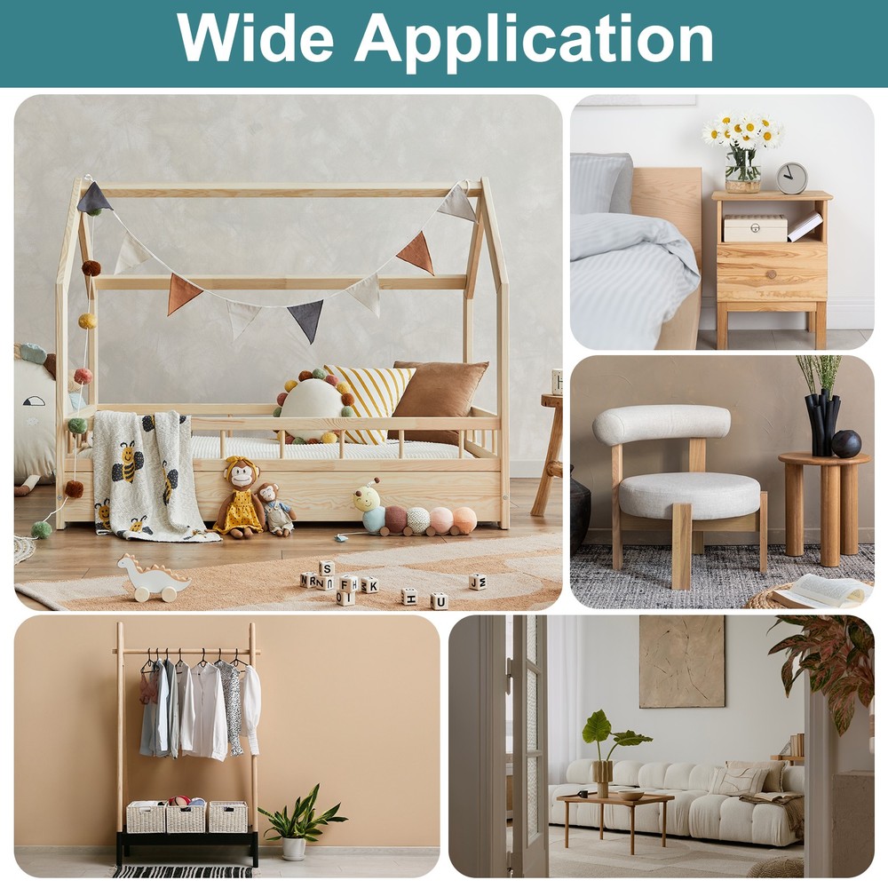 25PcsThreaded Inserts, 5/16"-18x1" Nut Threaded Insert for Wood Working Tools