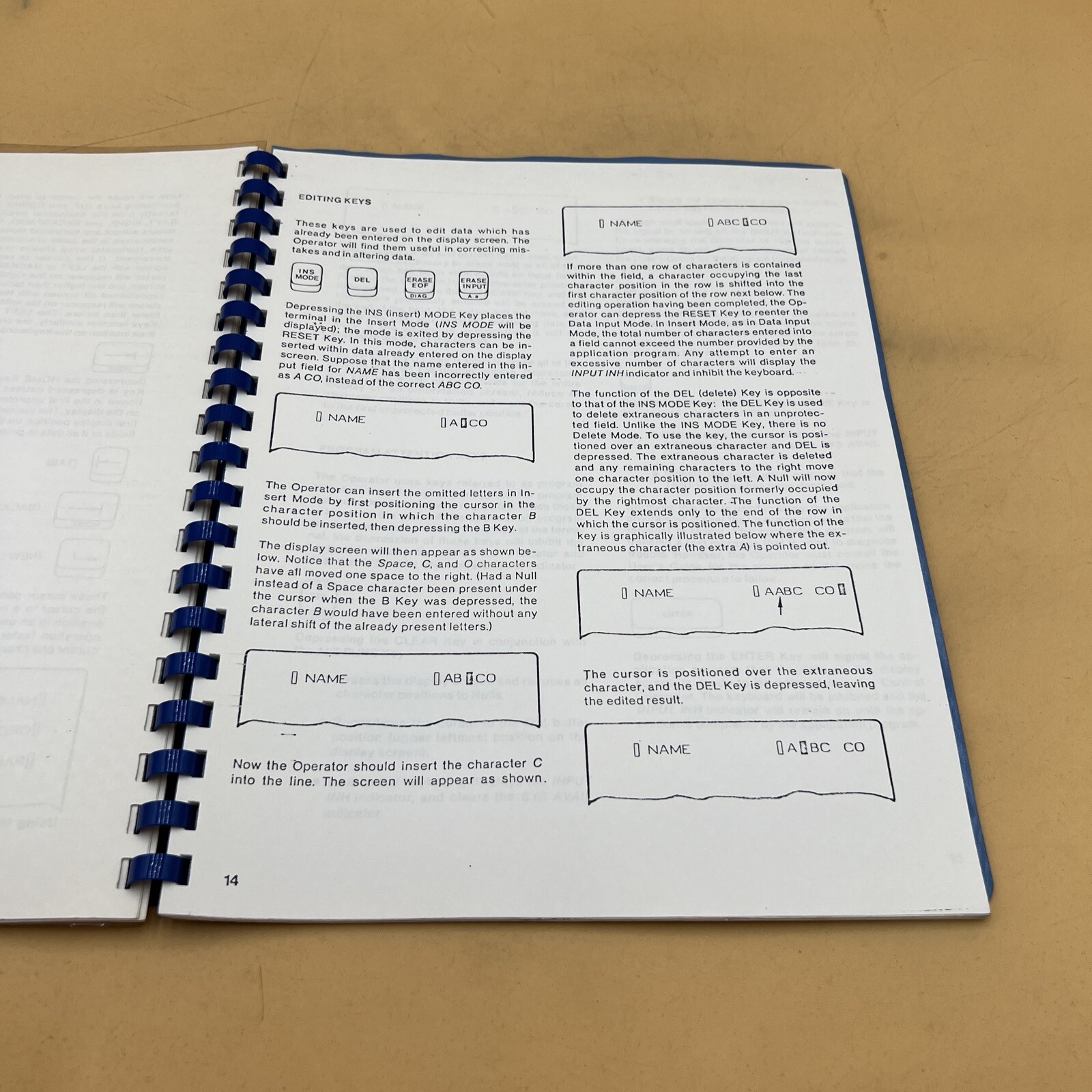 Telex Terminal Communications TC 277C Keyboard Display Terminal Operators Manual