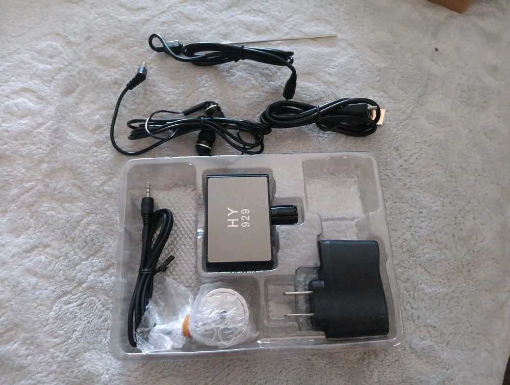 Pipe Leak Detector W/Double Probe Professional High Sensitivity Rechargeable