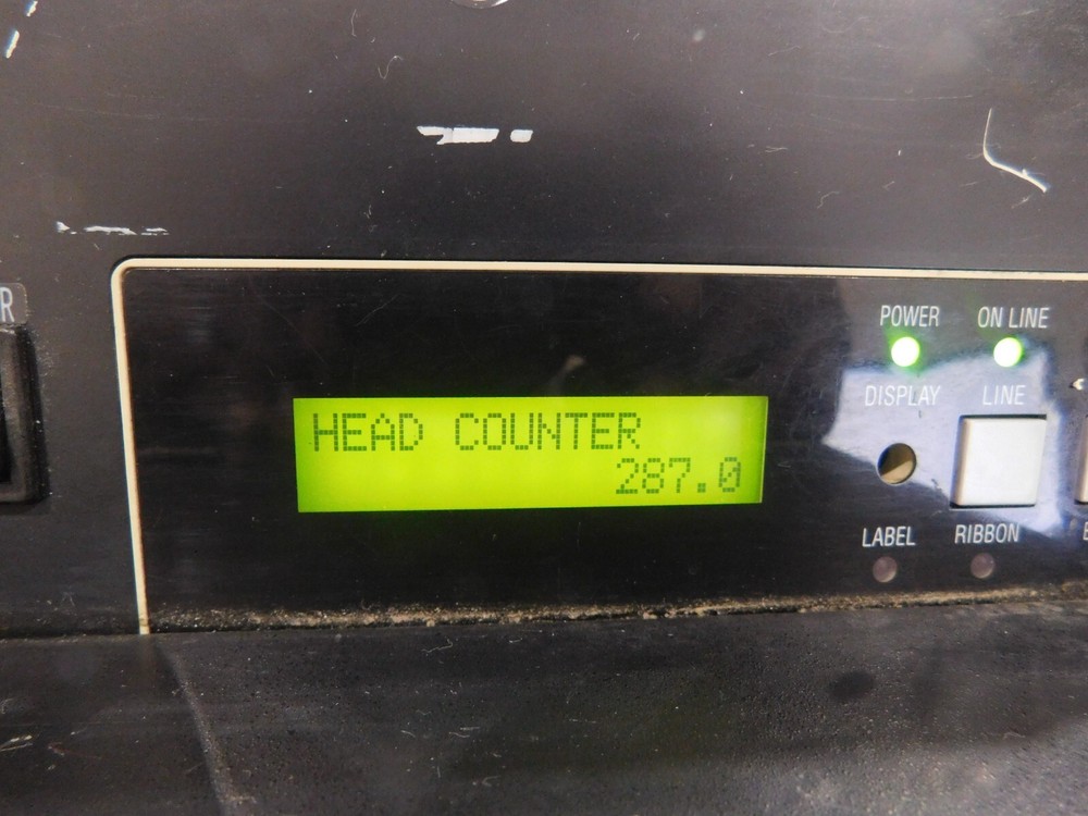 Sato (Label-Aire) Model: M-8485S Barcode Printer.