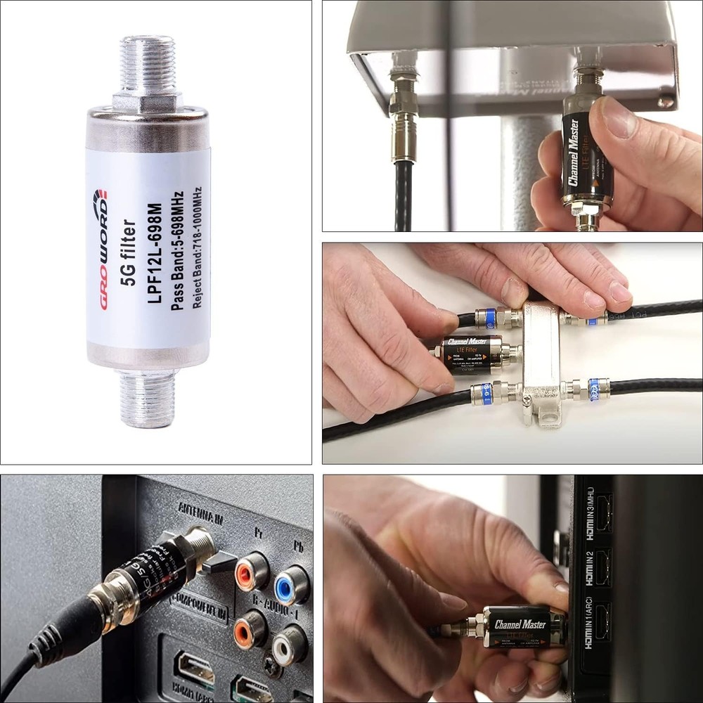 5G Filter for TV Antenna - Reduce Interference, Improve Channels
