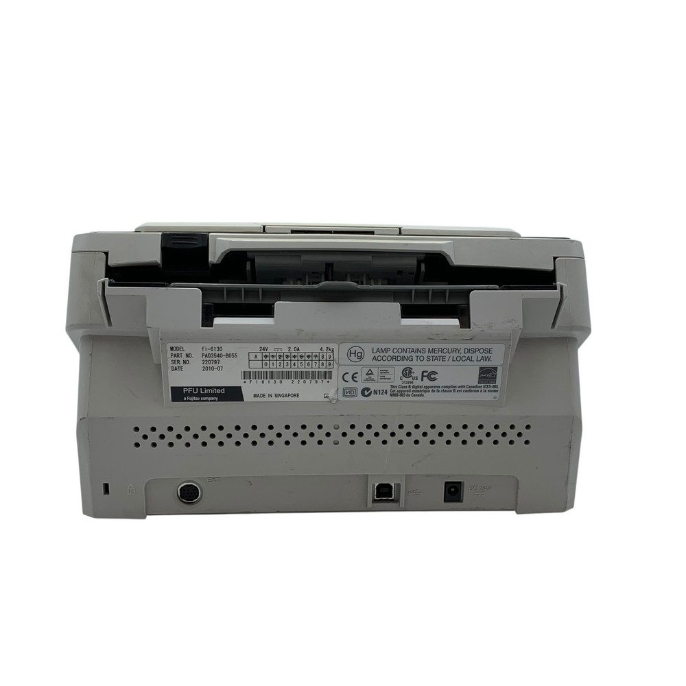 Fujitsu fi-6130 Duplex Document Scanner PA03540-B055 (Read Description)