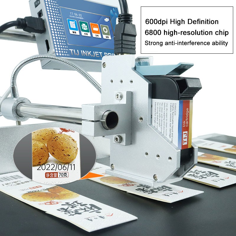 Automatic online inkjet printer does not include conveyor printing date textLOGO
