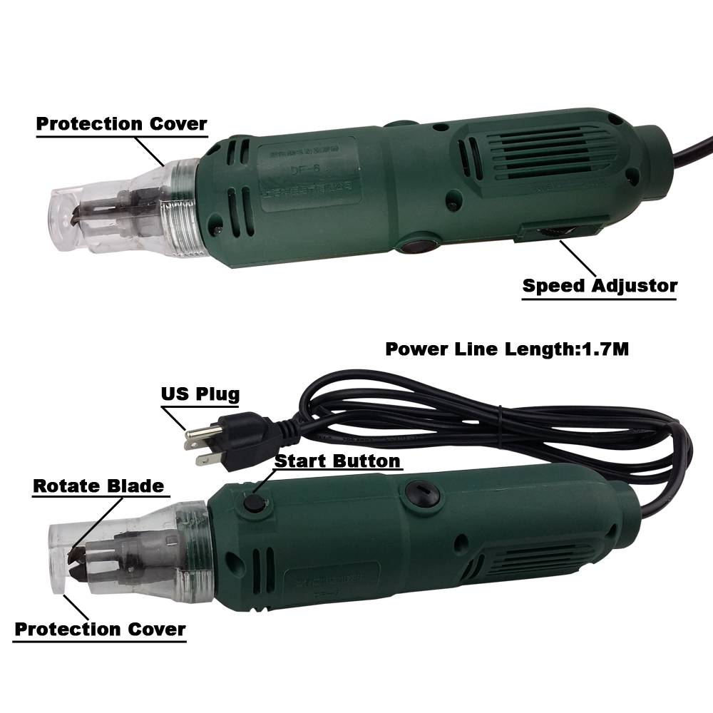 110V Handheld Wire Stripping Machine Electric Wiper Lacquer Paint Scraper