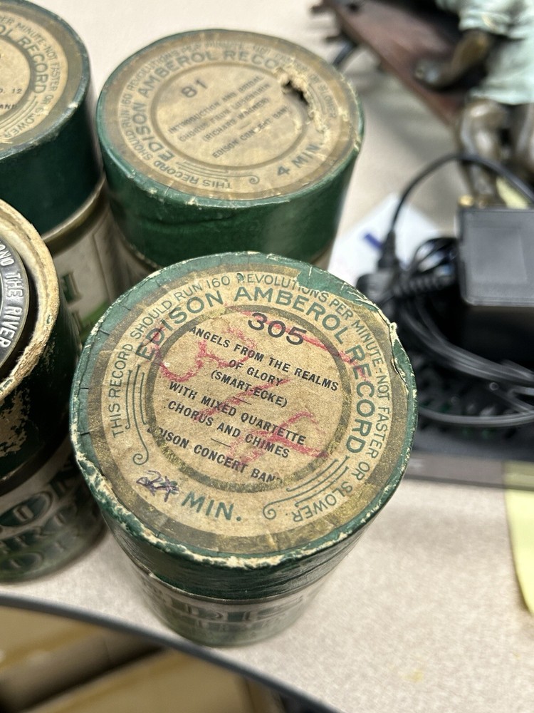 Antique Tube Type Records