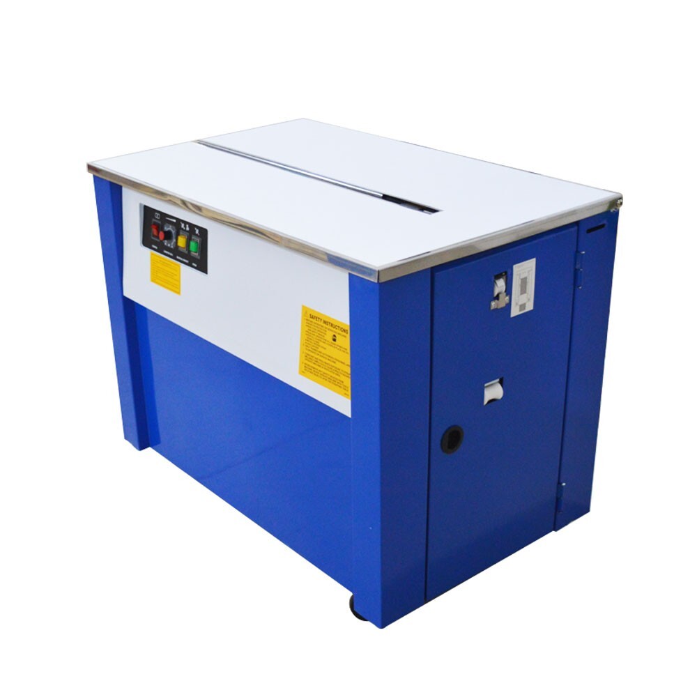 6-15MM Polyethylene Plastic Tape Strapping Machine Semi-Auto Wrapping Machine